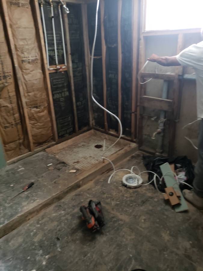 Bathroom before remodeling